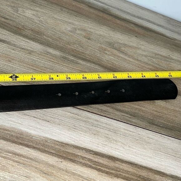 Money Sign Belt Unisex Medium Black With Gold Money Streetwear Rockabilly - Picture 7 of 7